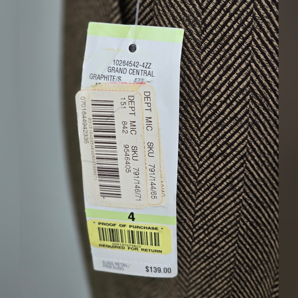 Jones New York NWT Modern Fit Stretch Pants Women's Size 4 - Picture 6 of 11